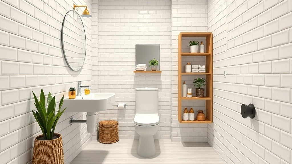 Banheiro Pequeno, Grandes Ideias: soluções de decoração e organização